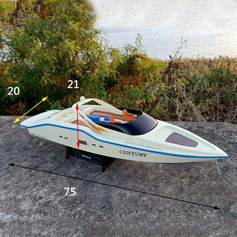 RC podwójny model jachtu 75cm  – Model Kit Yacht recenzja i cena