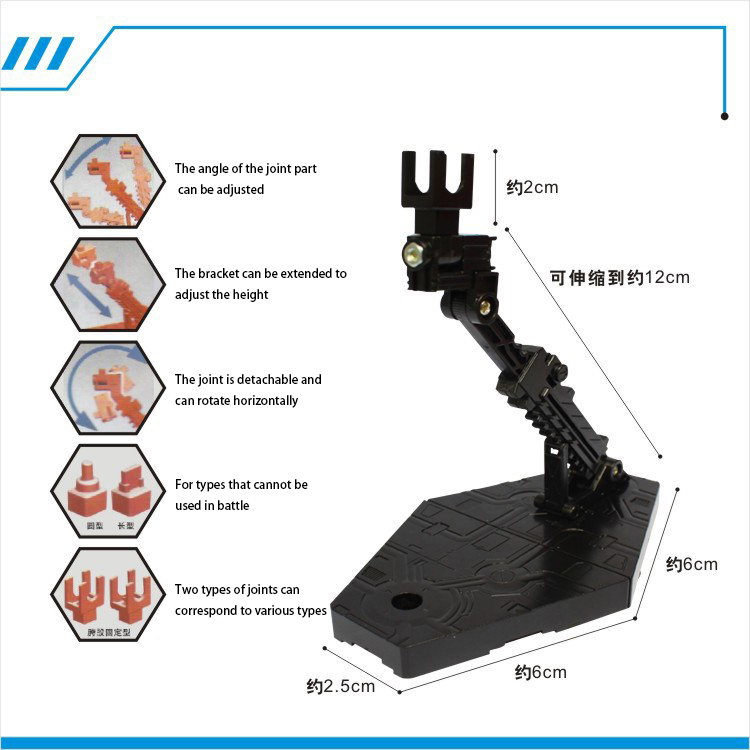 Kolorowy stojak na figurki akc – Model Kit Eva recenzja i cena