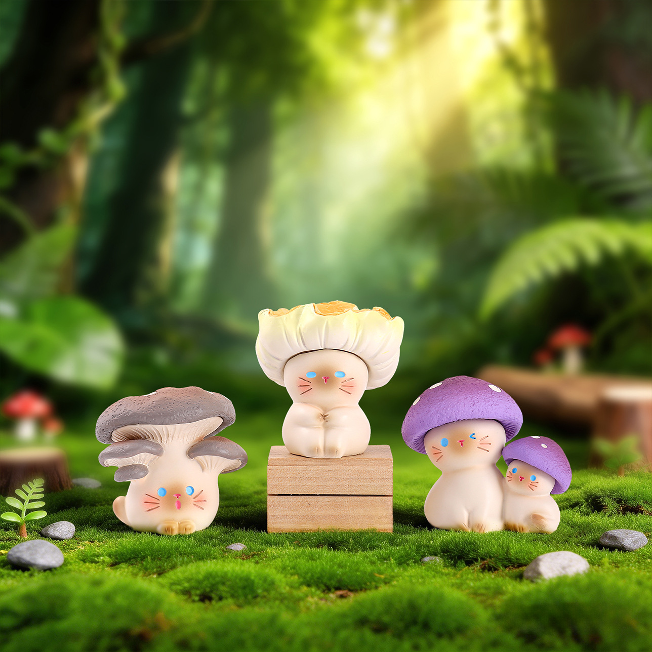 Seria Grzybki Meow Fantasy Mał – Model Kit Fantasy recenzja i cena