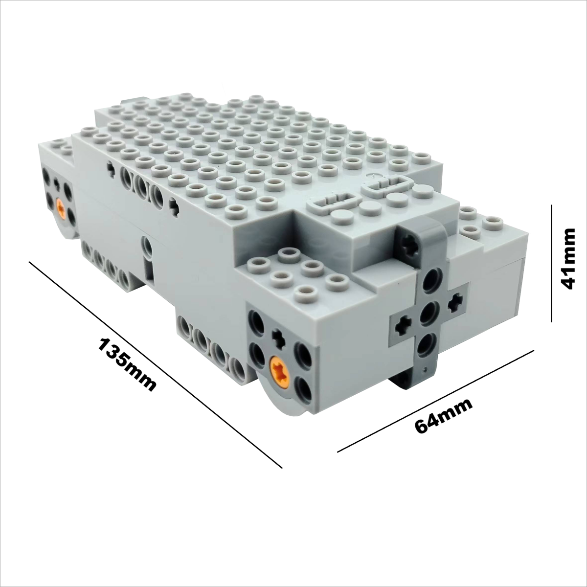 Techniczne koła MOC EV3 Mecanu – Model Kit Lancelot recenzja i cena