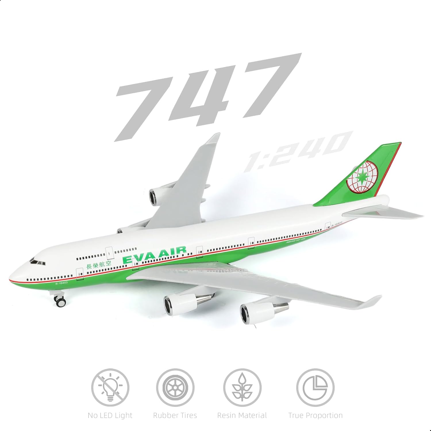 Zestaw modelu samolotu EVA Air – Model Kit Eva recenzja i cena