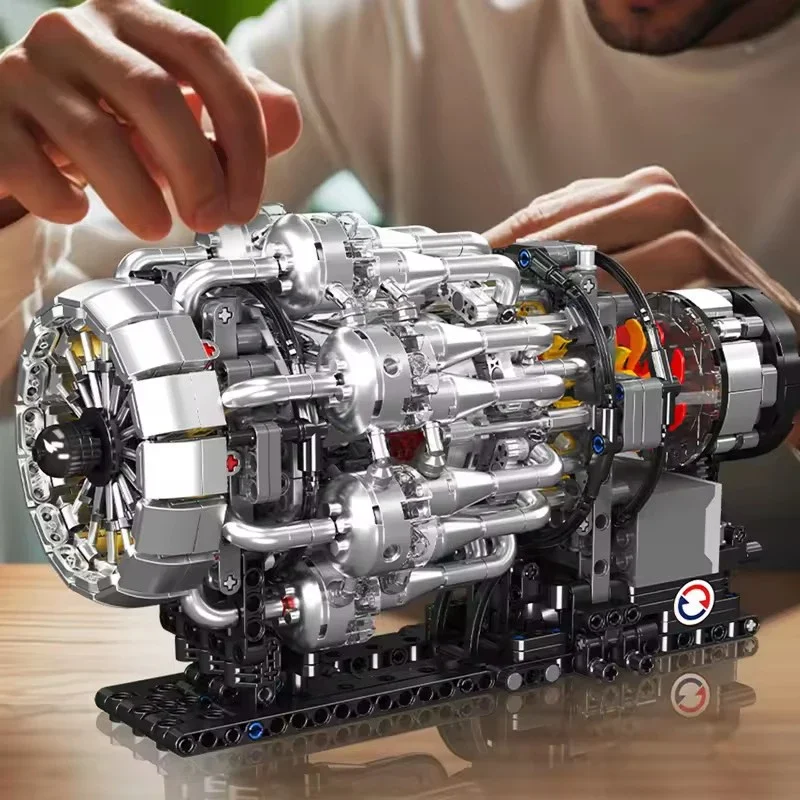 Mould King 10216 Model Silnika – Model Kit Engine recenzja i cena