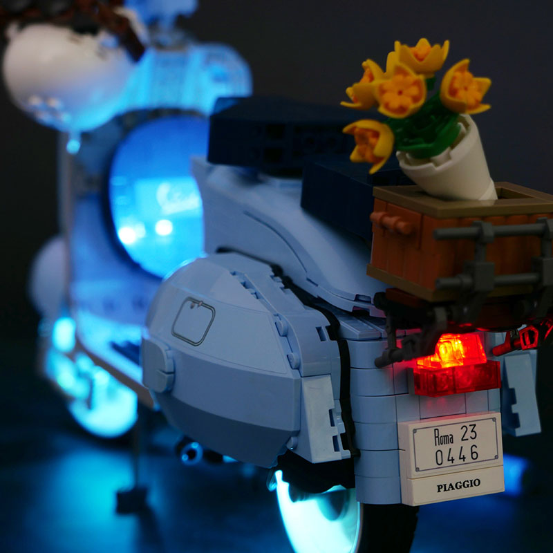 Zestaw świateł LED do LEGO 102 – Model Kit Vespa recenzja i cena