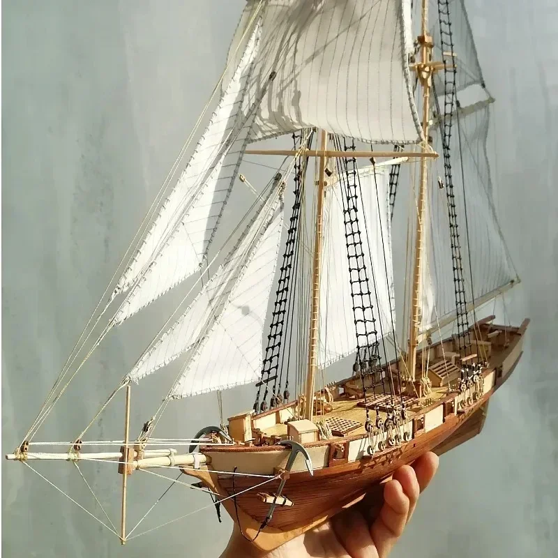 Drewniane zmontowane antyczne  – Model Kit Yacht recenzja i cena