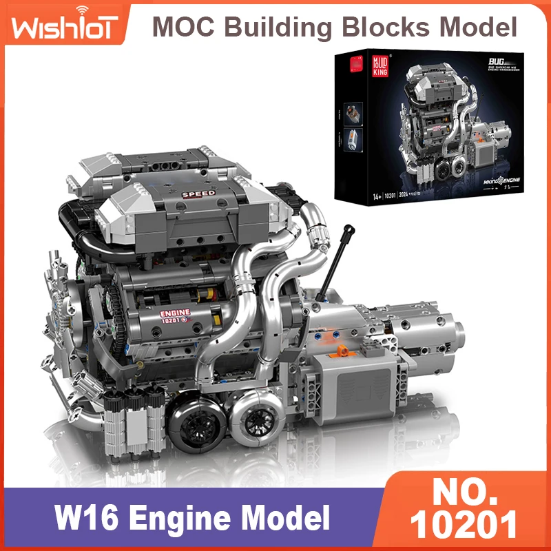 Mould King 10201 Zestaw Silnik – Model Kit Engine recenzja i cena